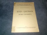 DESEN DE CONSTRUCTII SI DESEN TOPOGRAFIC 1957