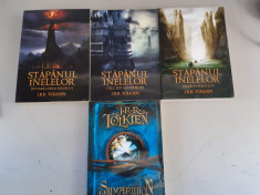 J.R.R. Tolkien - Stapanul Inelelor (3 vol.) + Silmarillion foto