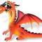 Dragon orange cu 2 capete