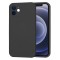 Husa silicon iPhone 12 Techsuit SoftFlex, negru