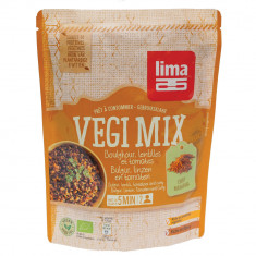 Vegi mix curry bulgur si linte bio 250g foto