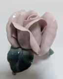 Bibelou portelan decor - Trandafir roz