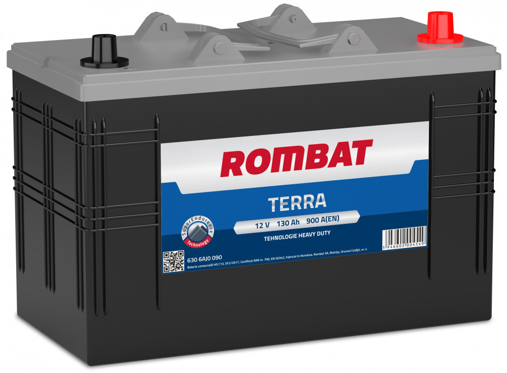 Baterie Rombat Terra 130Ah 900A 6306AJ0090ROM | Okazii.ro
