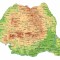 Sticker Harta Romaniei