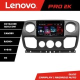 Navigatie Opel Movano, Renault Master 2010-2021 Android radio gps internet 8 core QLED 2K 4+64 360GB 4-Core Lenovo v1 CarStore Technology