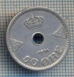 AX 389 MONEDA - NORVEGIA - 50 ORE -ANUL 1941 -STAREA CARE SE VEDE