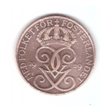 Moneda Suedia 5 ore 1929, stare buna, curata, Europa, Bronz