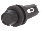 Clema siguranțe cilindrice 5x20mm 250V neagră
