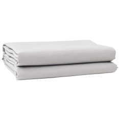 vidaXL Material de &icirc;nlocuire pentru copertină Gri deschis 3 x 3 m
