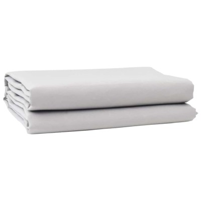 vidaXL Material de &amp;icirc;nlocuire pentru copertină Gri deschis 3 x 3 m foto