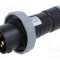 Conector alimentare AC trifazate AMPHENOL IP&amp;S 16A 500V mufă tată IP69K