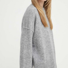 Day Birger et Mikkelsen pulover de lana Josie - Cozy Days RD femei, culoarea gri, light, DAY100420