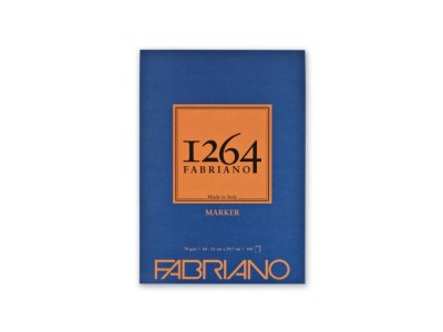 Bloc desen 1264 Marker, A4, 70gr, 100 file, fara spirala Fabriano foto
