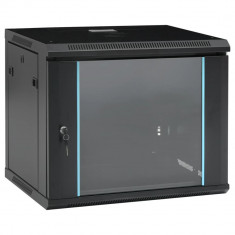 vidaXL Dulap de server, montare pe perete, 9U, 19" IP20 600x450x510 mm