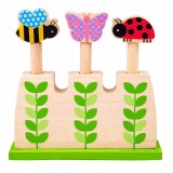 Jucarie din lemn Pop-Up - In gradina PlayLearn Toys, BigJigs Toys
