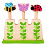 Jucarie din lemn Pop-Up - In gradina PlayLearn Toys, BigJigs Toys