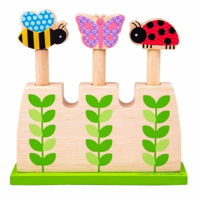 Jucarie din lemn Pop-Up - In gradina PlayLearn Toys foto