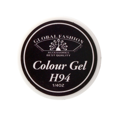 Gel color unghii, vopsea de arta, seria Noble Purple, Global Fashion, 5gr, H94 foto