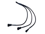Cablu splitter ventilator carcasa PC PWM 1 la 3, 26 cm, negru