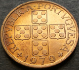 Moneda 1 ESCUDO - PORTUGALIA, anul 1979 * cod 3114 C = UNC