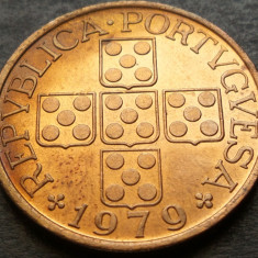 Moneda 1 ESCUDO - PORTUGALIA, anul 1979 * cod 3114 C = UNC