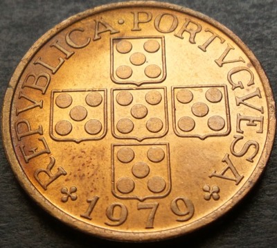 Moneda 1 ESCUDO - PORTUGALIA, anul 1979 * cod 3114 C = UNC foto