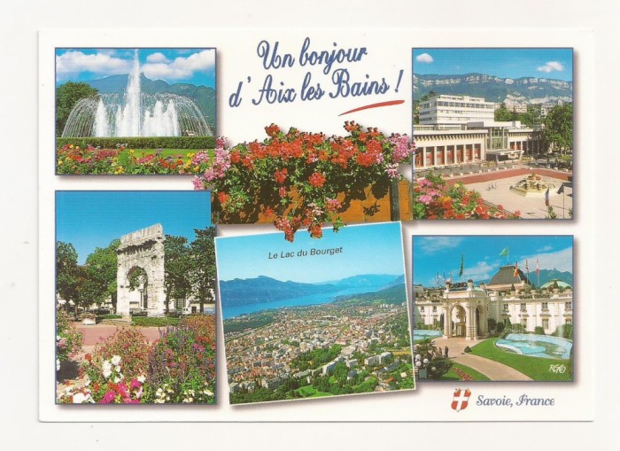 FA28-Carte Postala- FRANTA - Aix les Bains, Savoie, necirculata