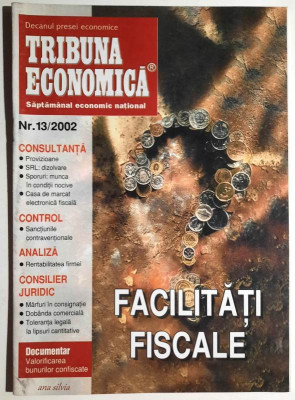 Revista Tribuna Economica nr 13 din 2002 foto