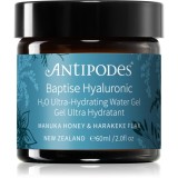 Antipodes Baptise H₂O Ultra-Hydrating Water Gel crema gel hidratanta cu textura usoara faciale 60 ml