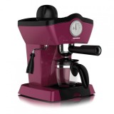 Cumpara ieftin Espressor manual Charm Heinner, 800 W, 0.25 l, 3.5 bar, termometru frontal, cana inclusa, carcasa plastic, Rosu
