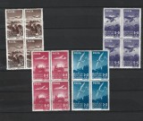 ROMANIA 1948 - AVIATIA, BLOCURI, MNH - LP 238, Nestampilat