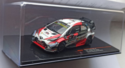 Macheta Toyota Yaris WRC Latvala Winner Australia 2018 - IXO 1/43 (Raliu) foto