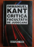 Cumpara ieftin Critica facultatii de judecare, Immanuel Kant