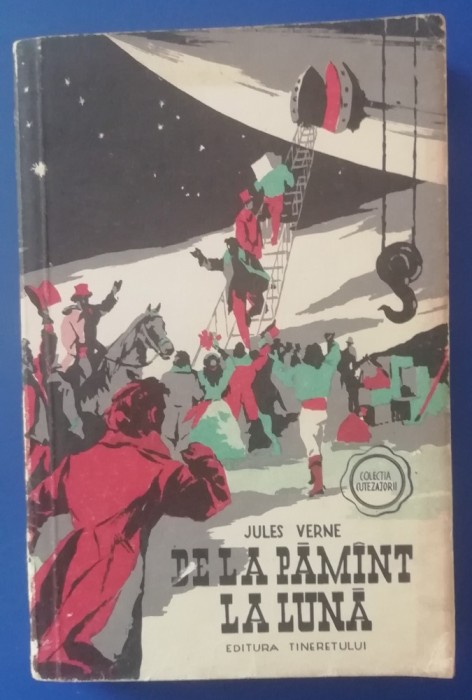 myh 41f - Jules Verne - De la pamant la luna - ed 1958