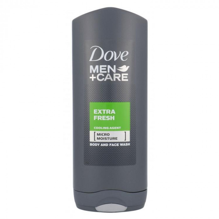 Gel de dus, Dove, Men+Care Extra Fresh, Micro Moisture, 250 ml