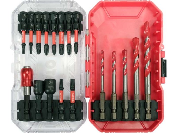 Set Biti De Impact, 18 Piese