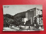 CARTE POSTALA - RPR - ORASUL STALIN - HOTEL CARPATI, Circulata, Fotografie