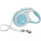 Flexi New Comfort, S Tape, lesa retractabila, 5m, albastru deschis