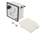 Ampermetru pe panou AC 0-40/48/80A 96x96mm Clasa 1.5