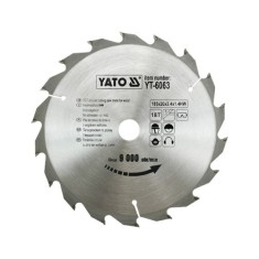 Disc fierastrau wolfram pentru lemn 185 mm x 18T YATO