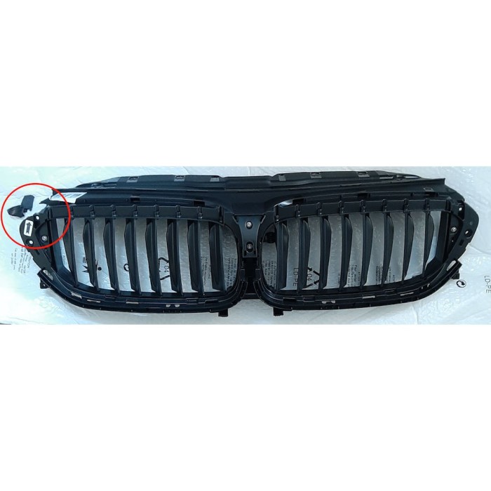 Grila radiator BMW Seria 5 (G30/G31), 05.2017-, fata, negru; intern -COLT RUPT