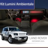 Lumini ambientale Land Rover Defender 2020- set complet control telefon sau sistem original CarStore Technology