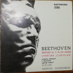 Disc Vinil - Beethoven* ‎– Simfonia Nr. 5 În Do Minor Electrecord ‎– ST-ECE 0664
