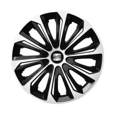 Set 4 capace roti Extra strong silver R15 Compatibil Cu Seat foto