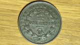 North Borneo de nord - moneda de colectie rara - 1 cent 1889 bronz -valoare mare, Asia