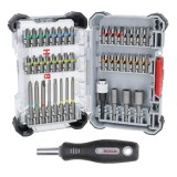 Set surubelnita + 44 biti, Bosch Extra Hard, cu suport