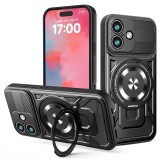 Husa iPhone 17 Asteroid GSM RuggedCam, negru