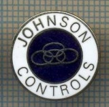 Y 1070 INSIGNA -JOHNSON CONTROLS -PRODUCATOR PIESE AUTO SUA- PENTRU COLECTIONARI