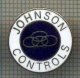 Y 1070 INSIGNA -JOHNSON CONTROLS -PRODUCATOR PIESE AUTO SUA- PENTRU COLECTIONARI