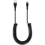 Cablu Extensibil Vision Touch USB A - Type C 60W 1,5 Metri Negru